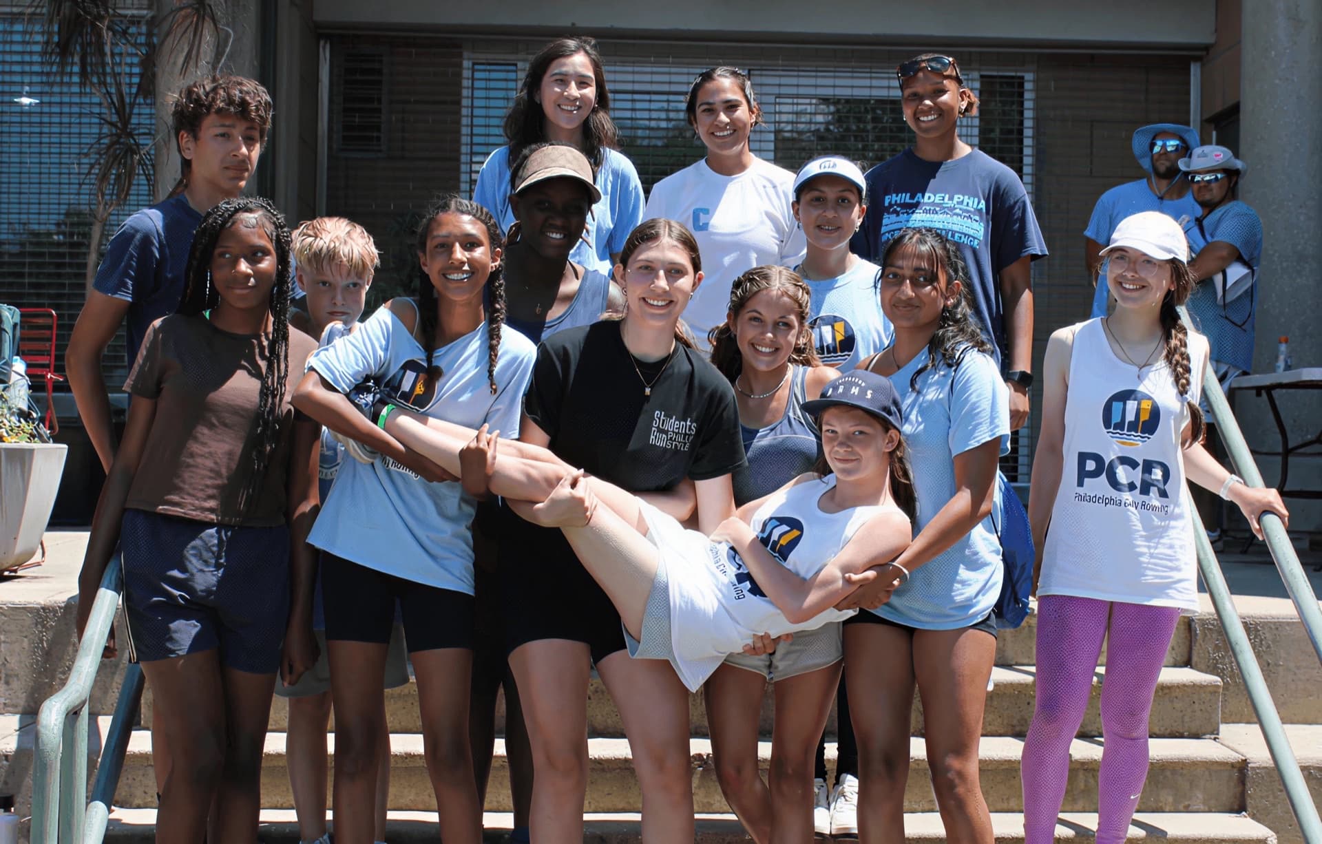 Community members supporting Hoffman Homes