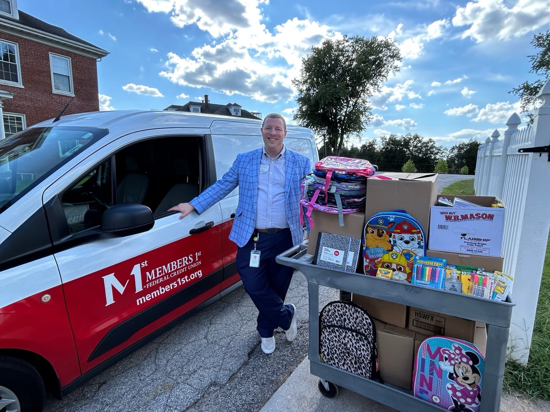 Holiday gift program at Hoffman Homes