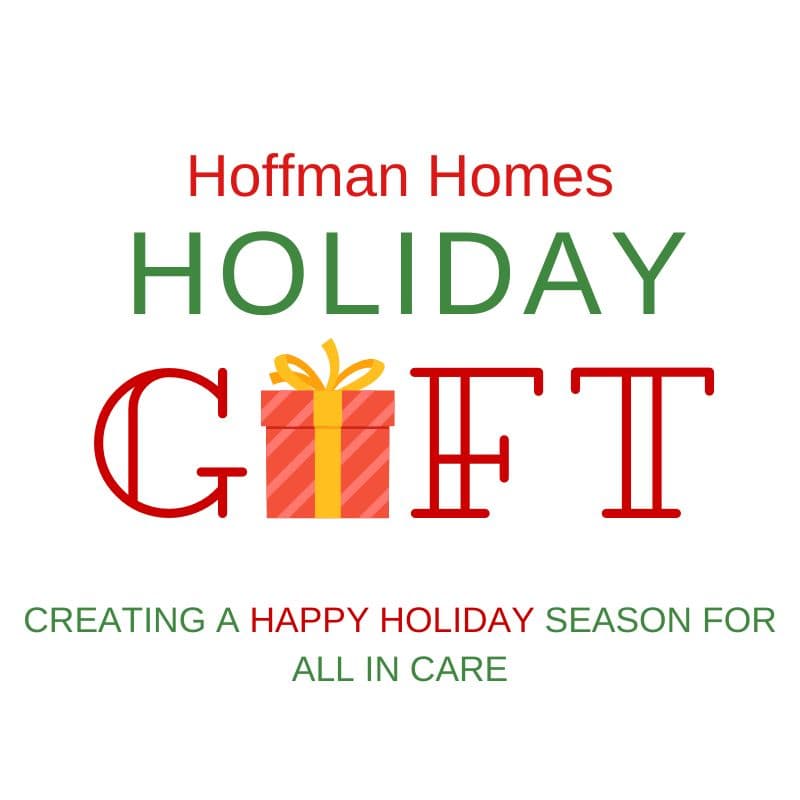 Holiday gift program at Hoffman Homes